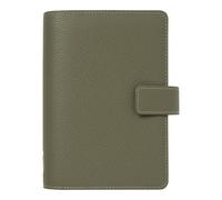 Filofax Camden Organizer, Personal Size, Olive - Grained Vegan Leather, Six Rings, Week-to-View Insert, English (C022407)