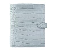 Filofax A5 Classic Croc organiser - Silver mist