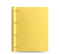 Filofax Classic Pastels A4 Clipbook in Yellow Filofax Yellow