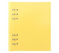 Filofax Clipbook Classic Pastels A5 notebook - lemon