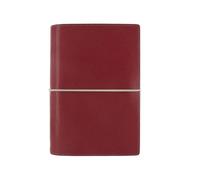 Filofax Compact and Easy-to-Carry Domino Personal Organiser in Red Colour