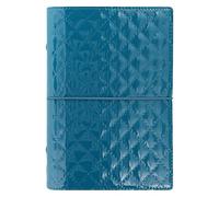 Filofax Domino Luxe Personal Organiser - Teal