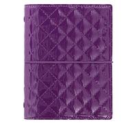 Filofax Domino Luxe Pocket Organiser - purple