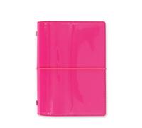 Filofax Domino Patent Pocket Organiser - Pink