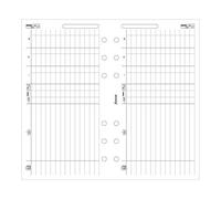 FILOFAX Finance Leaves for Personal & Personal Compact Organizers, 20 Sheets (B130618)
