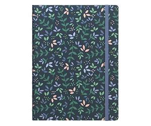 Filofax Garden A5 Refillable Notebook Dusk