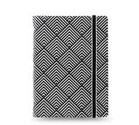 Filofax Impressions Pocket refillable Notebook - Deco Style Black/White, 115070