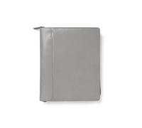 Filofax Lockwood A5 Zip Leather Organiser - Concrete