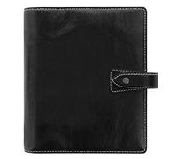Filofax Malden A5 Leather Organiser - Black