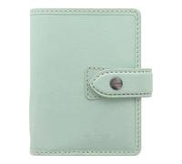 Filofax Malden Organizer, Pocket Size, Duck Egg - Tactile, Full-Grain Buffalo Leather, Six Rings, Cotton Cream Week-to-View Insert, Multilingual (C025857)