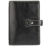 Filofax Malden Personal Leather Organiser - Black