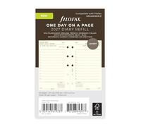 Filofax Mini Day per page cotton cream 4 language 2027 diary 27-68142
