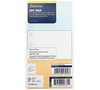 Filofax Mini Jot Pads – White / Blue / Salmon