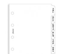 Filofax Mini Refill Index A-Z 511674