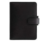 Filofax Mini Saffiano Black Organiser - Black