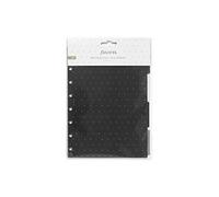 Filofax Moonlight 4 x A5 notebook dividers, 132822