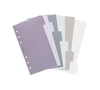 FILOFAX Norfolk Collection Personal Dividers, 6.73-inch Height