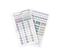 FILOFAX Norfolk Collection Stickers Sheets Repositionable, Set of 6