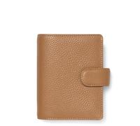 Filofax Norfolk Pocket Leather Organiser - Almond