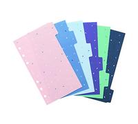 Filofax Organizer Accessory, Personal Size, Garden Collection, Dividers with Tabs, Set of Six (B132743)