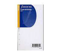 Filofax Papers Plain Notepaper, White Personal Size - FF-132451