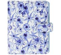 Filofax Patterns Indigo Floral Pocket Organiser