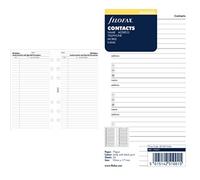 Filofax Personal Birthdays/ Anniversaries/ Special Occasions with Filofax Personal for Name/ Address/ Email/ Telephone/ Fax/ Mobile