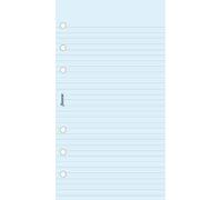Filofax Personal Blue Ruled Shts 133001