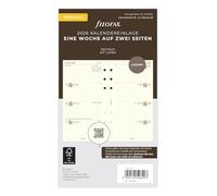Filofax Personal Calendar 1 Week on 2 Pages Cotton Cream (German) 2026