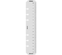 FiloFax, Personal, Clear Ruler/Page Marker, Centimetres, 133627