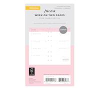 Filofax Personal Confetti Week to View 5 Language 2026 Diary Planner Refills 26-68491