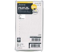 Filofax Personal Day per page English appointments 2021 diary