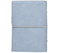 Filofax Domino Soft Personal Organiser Pale Blue Leather Look Semi-Matt Finish