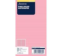 Filofax Personal Pink Ruled Notepaper