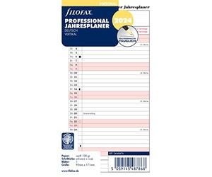 Filofax Personal Professional Year Planner (German) 2024
