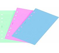 Filofax Refill Personal 30 Sheets Ruled, Fashion Colours