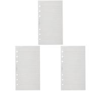 Filofax Personal Ruled Notepaper - White (Pack of 3)
