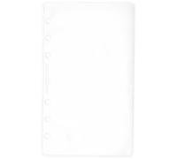 Filofax Personal Transparent Envelope Top Opening, White, Small