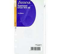 Filofax Personal Transparent Flyleaf with Tab