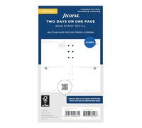 Filofax Personal two days per page 3 language 2026 diary 26-68423