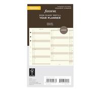 Filofax Personal Yearly Plan, Cotton Cr.(E)2026