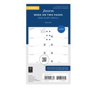 FILOFAX PERSONAL WEEK ON TWO PAGES ENGLI (5059145548682)