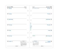 Filofax Personal Week per Page English 2023 Diary, White