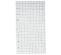 Filofax Personal White Quadrille Notepaper