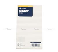 Filofax Personal White Ruled Note paper Sheets Value Pack Refill Insert -133047