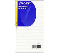 Filofax Personal white ruled notepaper refill