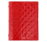 Filofax Pocket Domino Luxe organiser - red