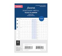 Filofax Pocket Horizontal Year Planner 2028-28-68201
