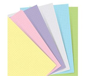 Filofax Pocket Notebook Dotted Refill - Pastel
