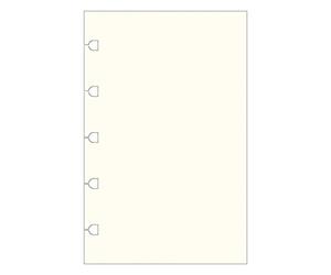 Filofax Pocket Notebook Plain Refill - Pastel